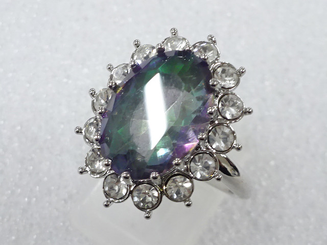 色石　指輪(15号)